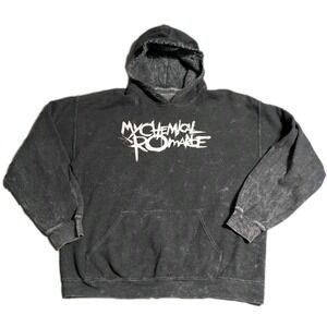 My Chemical Romance Black Parade Hoodie Mens M Band Merch Graphic Sweatshirt